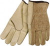 MCR Safety Size XL General Protection Work Gloves For Work & Driver, Uncoated, Natural, Paired 32055XL - 52387792