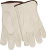 MCR Safety Size 2XL General Protection Work Gloves For Work & Driver, Uncoated, Slip-On Cuff, Cream, Paired 32113XXL - 54594924