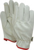 MCR Safety Size S (7) Split Cowhide General Protection Work Gloves For Work & Driver, Uncoated, Slip-On Cuff, Full Fingered, Beige, Paired 3730DPS - 72052491