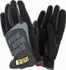 Mechanix Wear Size M (9) Synthetic Leather General Protection Work Gloves For Mechanics & Lifting, Uncoated, Slip-On Cuff, Full Fingered, Black, Paired MFF-05-009 - 89752851