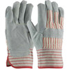 PIP Size Universal Work Gloves For General Purpose, Uncoated, Safety Cuff, Gray, Ambidextrous 85-7512CS - 37416187