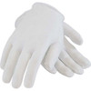 PIP Size Universal Cotton or Cotton Blend Work Gloves Inspection, Uncoated, Slip-On Cuff, White, Ambidextrous 97-501 - 47211958