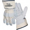 Wells Lamont Industrial Size L Cut Resistant Work Gloves For Work & Driver, Uncoated, Slip-On Cuff, Full Fingered, White, Paired Y3024L - 96302278