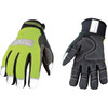 Youngstown Glove Size L (9) 3M Scotchlite/Synthetic Leather/Microfleece Waterproof, Windproof & Cold & Heat Protection High Visibility Work Gloves For General Purpose, Uncoated, Hook & Loop Cuff, Full Fingered 08-3710-10-L - 66803289