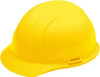 Ability One ANSI Type I Class E 4-Point Ratchet Full Brim Hard Hat High Density Polyethylene, Yellow 8415009353140 - 62806237