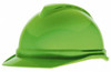 MSA Safety ANSI Type I Class C 4-Point Ratchet Hard Hat Size 6-1/2 to 8, Plastic, Vented, Hi-Viz Lime Green 10035212 - 80197882