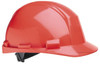 Honeywell North ANSI Type II Class E 4-Point Ratchet Hard Hat One Size Fits Most, HDPE, Slotted, Orange A89R030000 - 09014648