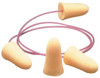 Moldex 100 Qty 1 Pack Disposable, Corded, 33 dB, Taper End Earplugs Orange, 100 Pairs 6650 - 06506323