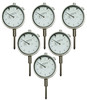 iGaging 0-1" White Dial Face Premium Dial Indicator 6-Pack - 400-001-6