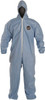 DuPont Pack of (25), Size 2XL, FR Disposable Flame Resistant/Retardant Coveralls Blue, Zipper Closure, Elastic Cuffs, Elastic Ankles TM127SBU2X00250 - 68628502