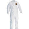 KleenGuard 25 Qty 1 Pack Size M SMS General Purpose Coveralls White, Zipper Closure, Elastic Cuffs, Elastic Ankles, Seamless 46102 - 75269167