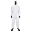 PIP Disposable & Chemical Resistant Coveralls, Garment Style: Coveralls, Garment Type: General Purpose, Material: Polypropylene, Size: 2X-Large, Color: White, ISO Class: NonCleanroom 3606/2XL - 16501280