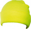 Tingley Size Universal High Visibility Polyester Knit Hat Green, Yellow, Solid Pattern, Slip-On Closure H70232.UN - 45997970