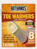Grabber Warmers Hand & Foot Warmers, Type: Toe Warmer, Duration (Hours): 8, Average Temperature (F): 97, PSC Code: 4240 TT240-U - 44318111