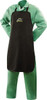 Steiner 24 x 36" Flame Resistant/Retardant & Welding Bib Apron Carbonized Fiber, 10 oz Material, Black, 0 Pockets, Flame Resistant 13625 - 93215820