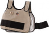 Ergodyne Size S/M, Khaki Cooling Vest 32 to 40" Chest, Hook & Loop Front, PVC, Cotton 12000 - 31826936