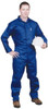 Stanco Safety Products Size XL Royal Blue HRC 2 Arc Protection Coveralls 46 to 48" Chest, Indura, 7 Pockets, Zipper Closure, Snap Cuffs, Straight Ankles US9-681RB-XL - 85674232