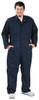 VF Imagewear Size 40 Regular Navy Blue General Purpose Coveralls 40" Chest, Cotton & Polyester, 7 Pockets, Zipper Closure, Open Cuffs, Open Ankles CT10NV RG 40 - 88646575