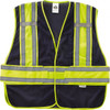 Ergodyne Size M/L Navy Blue Mesh Expandable High Visibility Vest 40 to 48" Chest, Polyester, Hook & Loop Closure, 1 Pocket 21390 - 51084093