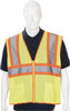 PIP High Visibility Vest CL2 2 PKT LIME YLW 5XL HI-VIS MESH FABRIC VEST 302-MVLY-5X - 59763219
