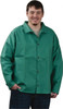 PRO-SAFE Size L Green Flame Resistant/Retardant Jacket 42-44" Chest, Cotton, Snaps Closure WELD-JK-A1-L - 42649707