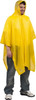 MCR Safety One Size Fits Most, Yellow Rain Poncho 0.1mm PVC, Attached Hood O40 - 87524518