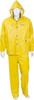OnGuard Industries Size 2XL Yellow Rain Three Piece Suit PVC & Polyester, Detachable Hood, Snap Closure, Bib Pants, Plain Front Fly 760172X00 - 06509178