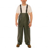Tingley Size 3XL Green Waterproof Bib Overall 0.40mm PVC on Polyester, Plain Front Closure, Therm-O-Rad Sealed Seams, Hook & Loop Ankles, Plain Front Fly O33018.3X - 31660434