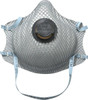 Moldex N95, Size Universal, Particulate Respirator Exhalation Valve, Flame Resistant, Latex Components 2400N95 - 00326322