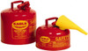 Eagle Manufacturing 1 Gal Galvanized Steel Type I Safety Can 8" High x 9" Diam, Red UI10FS - 71297592