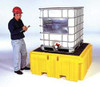UltraTech 360 Gallon Polyethylene IBC Sump 62 Inch Long x 62 Inch Wide x 28 Inch High, 1 Tote, 8,500 Lbs. Load Capacity, Fork Liftable 1157 - 53441366