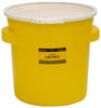 Eagle Manufacturing 20 Gallon Capacity, Plastic Lever Lock, Yellow Lab Pack 5 Gallon Container, Polyethylene, 88 Lb. Capacity, UN 1H2/X40/S Listing 1652 - 82393570