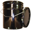 Made in USA 5 Gallon Capacity, Crimped Lid, Drum Pail Steel, UN 1H2/X70.8/S/01/USA/+AA1175 Listing SD5 - 09473943