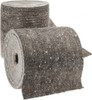 PRO-SAFE Pack of (2), 150 ft., 42 Gal Capacity, Universal Rolls 150 ft. Long x 14" Wide, Gray, Polypropylene SORROL-GRLS - 91239103