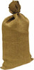 Made in USA Pack of (100) 14" Long x 26" High Sand Bags Desert Tan Burlap, For Spill Containment 1327311T - 38705497