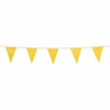 PRO-SAFE Pennants, Color: Yellow, Overall Length (Feet): 100.00, Pennant Length (Inch): 18, Pennant Width (Inch): 12, Material: Vinyl, Tensile Strength (Lb./Inch): 107 03-405 - 31549207