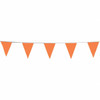 PRO-SAFE Pennants, Color: Orange, Overall Length (Feet): 100.00, Pennant Length (Inch): 18, Pennant Width (Inch): 12, Material: Vinyl, Tensile Strength (Lb./Inch): 107 03-402 - 31549223