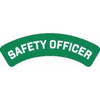 AccuformNMC Pack of 25 Safety Officer, Hard Hat Labels White on Green, 0.004" Thick, Indoor or Outdoor, Adhesive Backed, For Accident Prevention HH165 - 37664109