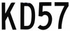 Made in USA Letter Label Legend: Z, English, 3" Wide, Black, Pressure Sensitive Vinyl DBV-3-Z-10 - 36933562
