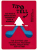 Made in USA Pack of 100 Tip-N-Tell Concealed Damage Indicators Shipping Labels Red & Black on White TIPNTELL - 89881106