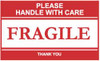 AccuformNMC Please Handle with Care - Fragile - Thank You Shipping Label 2-1/2" High x 4" Wide LR05AL - 08515793