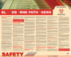 AccuformNMC 10 Qty 1 Pack 30" Wide x 24" High Laminated Paper Bloodborne Pathogens Information Poster English PST005 - 08515975
