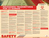 AccuformNMC 30" Wide x 24" High Laminated Paper Bloodborne Pathogens Information Poster Spanish SPPST005 - 08516288