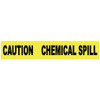 AccuformNMC 1,000 ft. Long x 3" Wide Roll, Polyethylene, Yellow Barricade Tape Message: Caution - Chemical Spill PT42 - 75365593