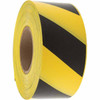 Value Collection 1,000 ft. Long x 3" Wide Roll, Polyethylene, Black & Yellow Barricade Tape BD--24288-2 - 53613931