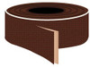 AccuformNMC 12" x 60 ft. Vinyl Floor & Egress Tape 1.27 mil, Brown, Solid Color, Anti-Slip, General Traffic AGT1260BR - 05244736