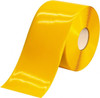 PRO-SAFE 6" x 100 ft. PVC Floor & Egress Tape 50 mil, Yellow, Solid Color, General Traffic PRO-6RY - 55224893