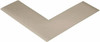 PRO-SAFE Pack of (100), 2" x 6" PVC Floor & Egress Tape 50 mil, Gray, Solid Color, Heavy/High Traffic PRO-ANGLEGRY - 58278904