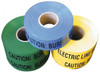 AccuformNMC Caution: Buried Electric Line Below, Underground Tape 1,000 Ft. Long x 6 Inch Wide Roll, Polyethylene, 4 mil Thick, Yellow ND6 YE - 74987934