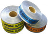 AccuformNMC Caution: Buried Sewer Line Below, Detectable Underground Tape 1,000 Ft. Long x 2 Inch Wide Roll, Polyethylene on Aluminum, 5 mil Thick, Green DT2 GS - 75005199